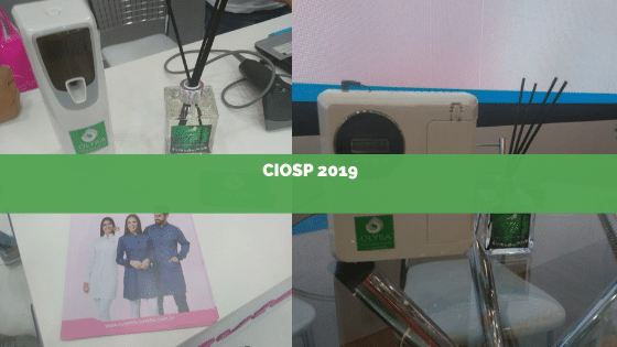 Aromatizamos alguns stands do CIOSP 2019, vem ver!